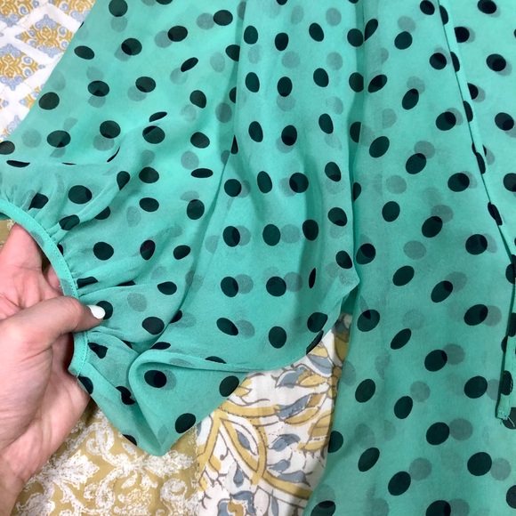 Polka dot blouse - Picture 2 of 4